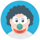 پیش‌نمایش فایل clown-259 از پک آواتارهای چهره دلقک سیرک