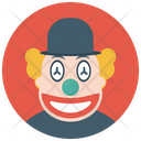 پیش‌نمایش فایل clown-260 از پک آواتارهای چهره دلقک سیرک