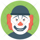 پیش‌نمایش فایل producing-clown-2 از پک آواتارهای چهره دلقک سیرک