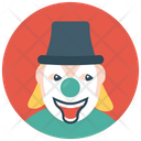 پیش‌نمایش فایل producing-clown-3 از پک آواتارهای چهره دلقک سیرک