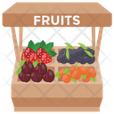 پیش‌نمایش فایل fruit-stall از پک غرفه‌های غذای خیابانی