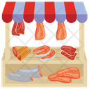 پیش‌نمایش فایل seafood-stall از پک غرفه‌های غذای خیابانی