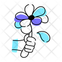 پیش‌نمایش فایل giving-flower-doodle-icon-is-up-for-premium-use-9848533 از پک جشن