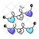 پیش‌نمایش فایل heart-garlands-9992207 از پک عشق