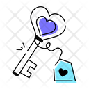 پیش‌نمایش فایل heart-key-9992201 از پک عشق