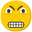 پیش‌نمایش فایل angry-face-28 از پک شکلک (مسطح)