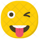 پیش‌نمایش فایل crazy-smiley-2 از پک شکلک (مسطح)