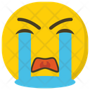 پیش‌نمایش فایل crying-emoji-37 از پک شکلک (مسطح)