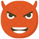 پیش‌نمایش فایل devil-emoji-7 از پک شکلک (مسطح)