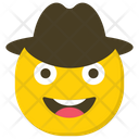 پیش‌نمایش فایل cowboy-emoji از پک شکلک‌ها