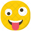 پیش‌نمایش فایل crazy-smiley-6 از پک شکلک‌ها