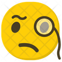 پیش‌نمایش فایل monocle-emoji از پک شکلک‌ها