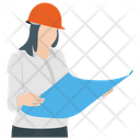 پیش‌نمایش فایل female-architect-2 از پک تجهیزات مهندسی و ساخت و ساز