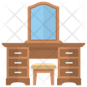 پیش‌نمایش فایل dressing-table-64 از پک مبلمان داخلی دفتر کار خانگی