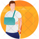 پیش‌نمایش فایل bandaged-hand-8 از پک پزشکی (گرادیان)