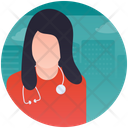 پیش‌نمایش فایل female-doctor-10 از پک پزشکی (گرادیان)