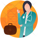 پیش‌نمایش فایل female-doctor-7 از پک پزشکی (گرادیان)