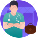 پیش‌نمایش فایل medical-person-3 از پک پزشکی (گرادیان)