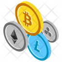 پیش‌نمایش فایل cryptocurrency-coins-2 از پک ارز دیجیتال و بیت‌کوین