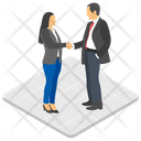 پیش‌نمایش فایل business-greeting از پک فعالیت‌های اداری افراد