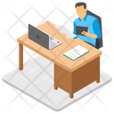 پیش‌نمایش فایل employee-working-9 از پک فعالیت‌های اداری افراد