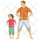 پیش‌نمایش فایل family-exercise از پک شخصیت‌های پدری و بزرگ کردن کودک