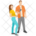 پیش‌نمایش فایل couple-posing-for-selfie از پک شخصیت‌ها