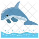 پیش‌نمایش فایل dolphin-146 از پک دلفین در حال پرش