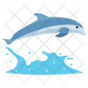 پیش‌نمایش فایل dolphin-148 از پک دلفین در حال پرش