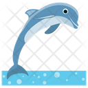 پیش‌نمایش فایل dolphin-161 از پک دلفین در حال پرش