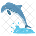 پیش‌نمایش فایل dolphin-164 از پک دلفین در حال پرش