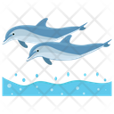 پیش‌نمایش فایل dolphin-167 از پک دلفین در حال پرش