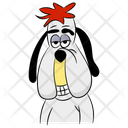 پیش‌نمایش فایل droopy-dog-12 از پک سگ‌های گوش‌آویزان (مسطح)
