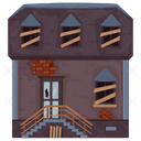 پیش‌نمایش فایل ghost-house-1 از پک خانه تسخیر شده (مسطح)