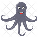 پیش‌نمایش فایل octopus-117 از پک اختاپوس کارتونی (مسطح)