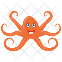 پیش‌نمایش فایل octopus-118 از پک اختاپوس کارتونی (مسطح)