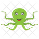 پیش‌نمایش فایل octopus-119 از پک اختاپوس کارتونی (مسطح)