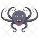 پیش‌نمایش فایل octopus-121 از پک اختاپوس کارتونی (مسطح)