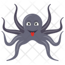 پیش‌نمایش فایل octopus-123 از پک اختاپوس کارتونی (مسطح)