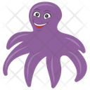 پیش‌نمایش فایل octopus-132 از پک اختاپوس کارتونی (مسطح)