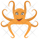 پیش‌نمایش فایل octopus-134 از پک اختاپوس کارتونی (مسطح)
