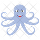 پیش‌نمایش فایل octopus-135 از پک اختاپوس کارتونی (مسطح)