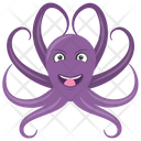 پیش‌نمایش فایل octopus-146 از پک اختاپوس کارتونی (مسطح)