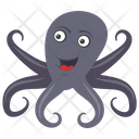 پیش‌نمایش فایل octopus-147 از پک اختاپوس کارتونی (مسطح)