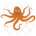 پیش‌نمایش فایل octopus-148 از پک اختاپوس کارتونی (مسطح)