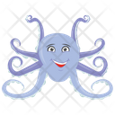 پیش‌نمایش فایل octopus-151 از پک اختاپوس کارتونی (مسطح)