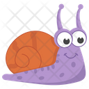 پیش‌نمایش فایل snail-108 از پک حلزون کارتونی (مسطح)