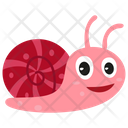 پیش‌نمایش فایل snail-88 از پک حلزون کارتونی (مسطح)