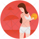 پیش‌نمایش فایل beach-ball-51 از پک ساحل (گرادیان)