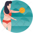 پیش‌نمایش فایل beach-ball-53 از پک ساحل (گرادیان)
